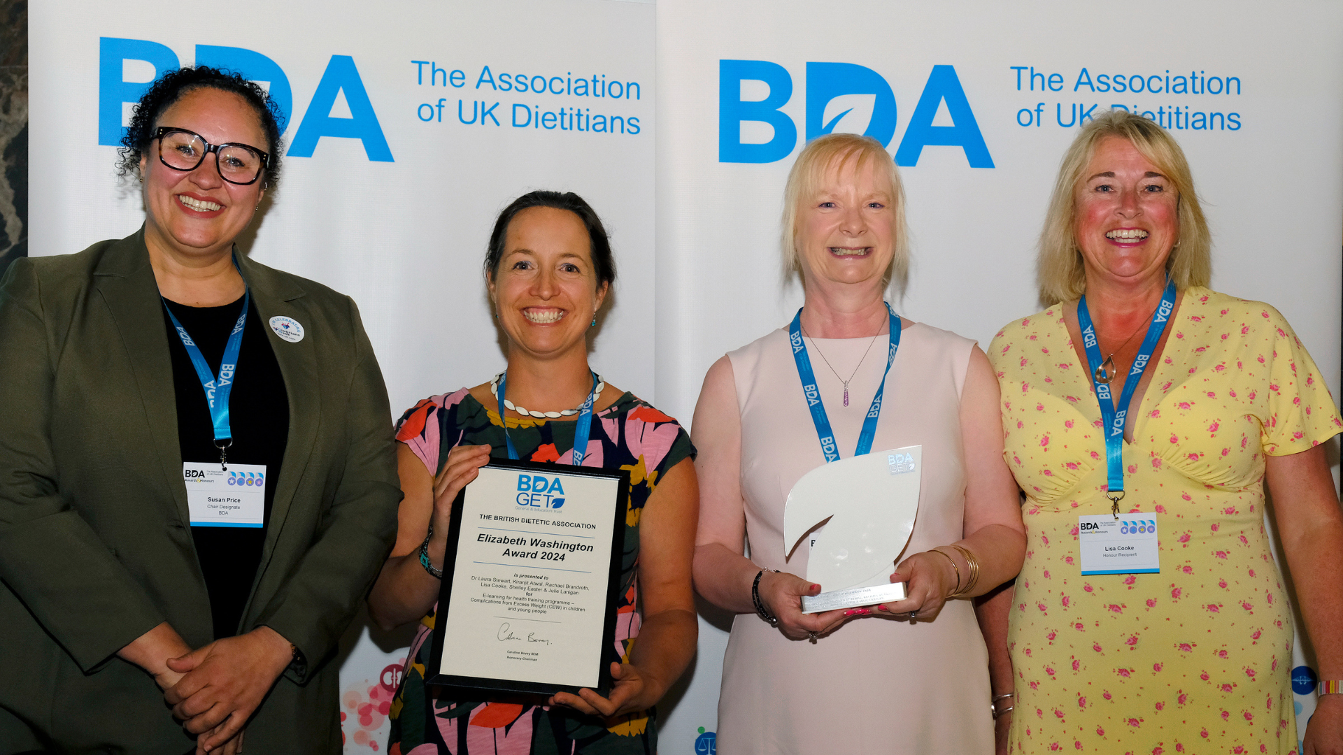 BDA Awards 2024 E-learning for health training programme – Complications from excess weight (CEW) in children and young people 