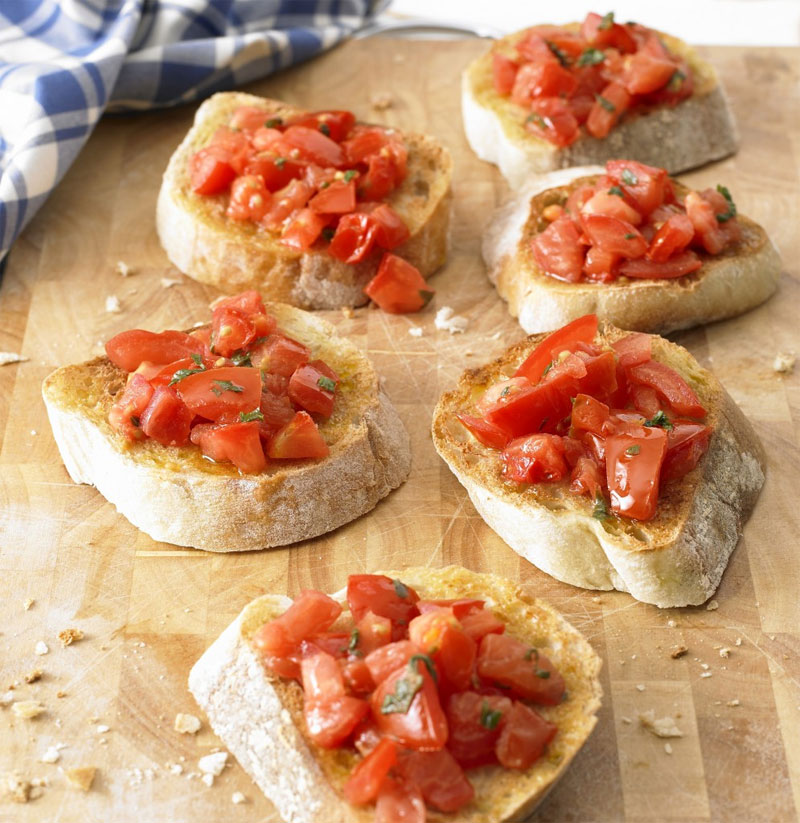 Tasty Tomato Bruschetta