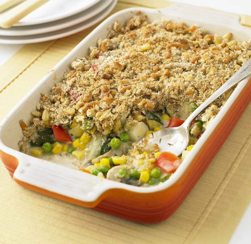 Cheesy Veggie Crumble British Dietetic Association Bda 8214