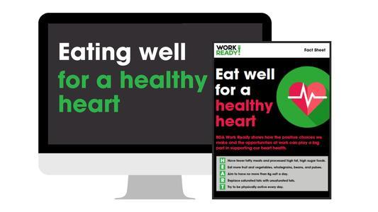 Work Ready eating well for healthy heart image