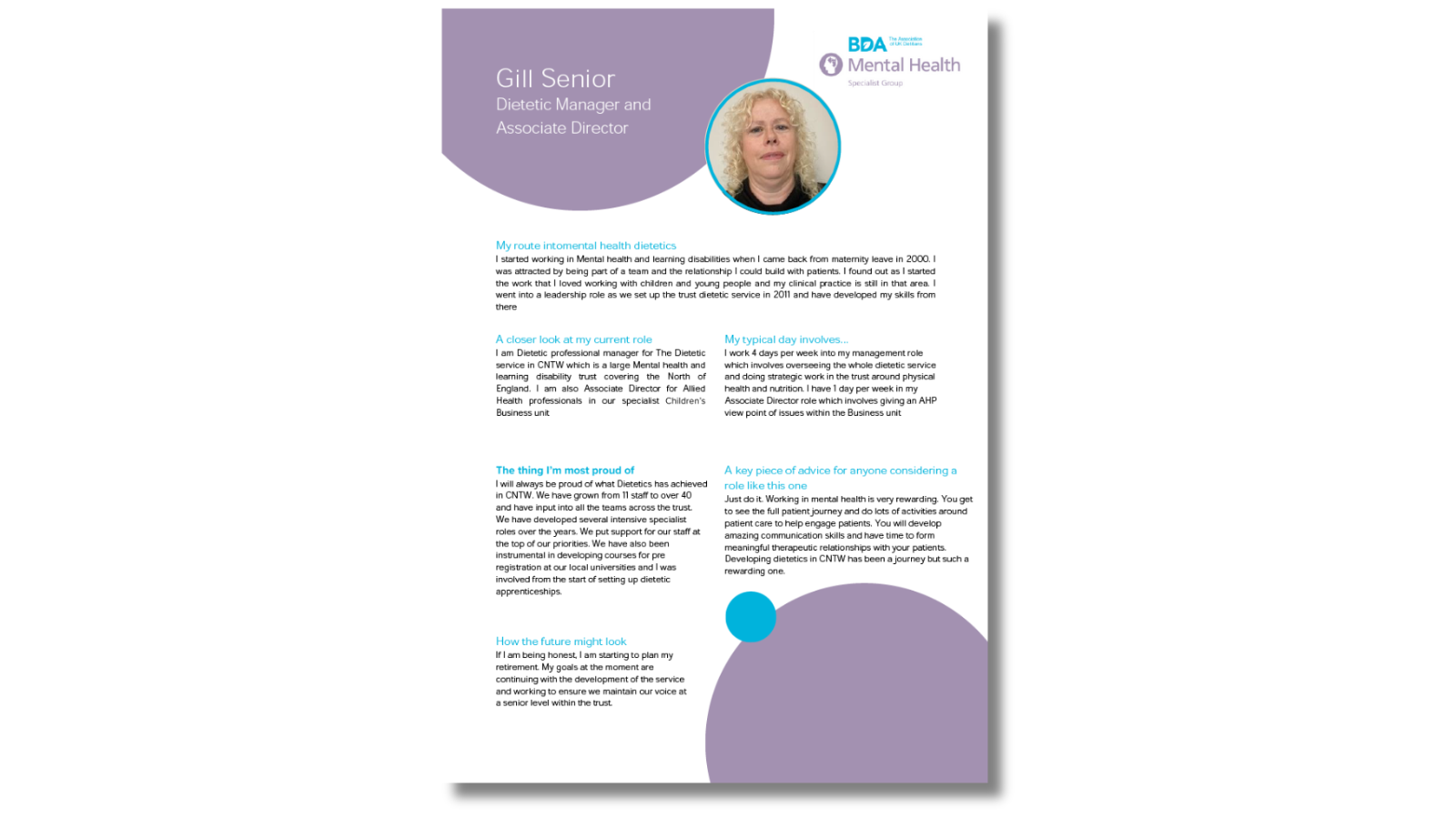 Gill Senior MH case study