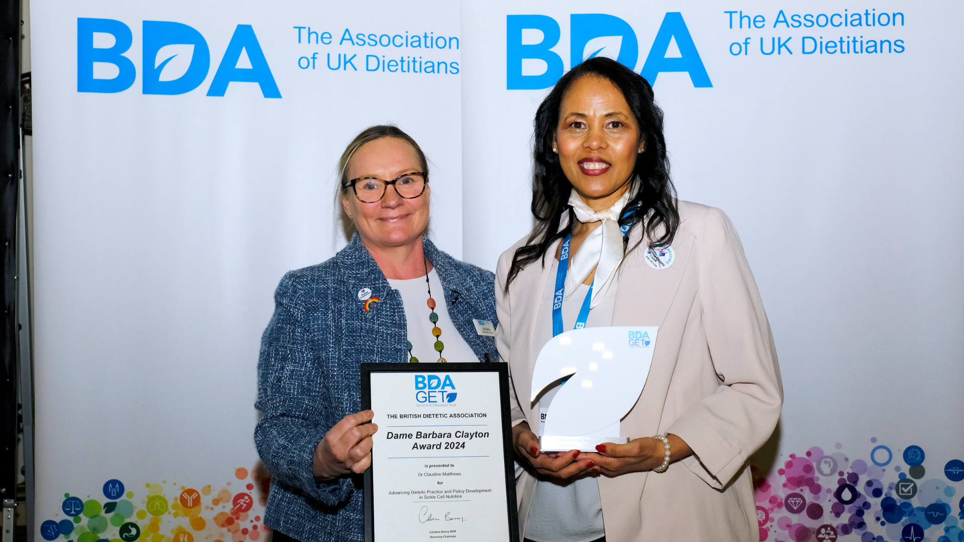 BDA Awards 2024 Dr Claudine Matthews 